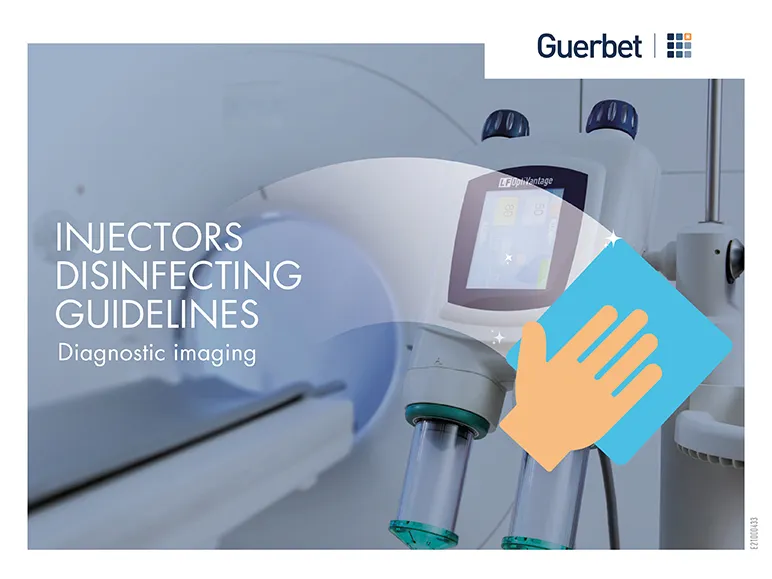 Discover the disinfecting guidelines for the Guerbet contrast media injectors